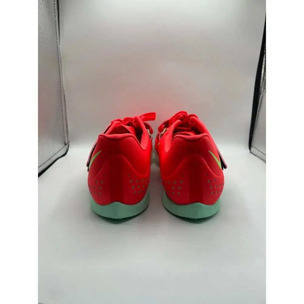 Nike Zoom Long Jump Elite “Bright Crimson Lime Blast” size 9.5 men’s